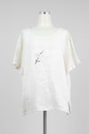 White Linen Top - Tae With Jane NY