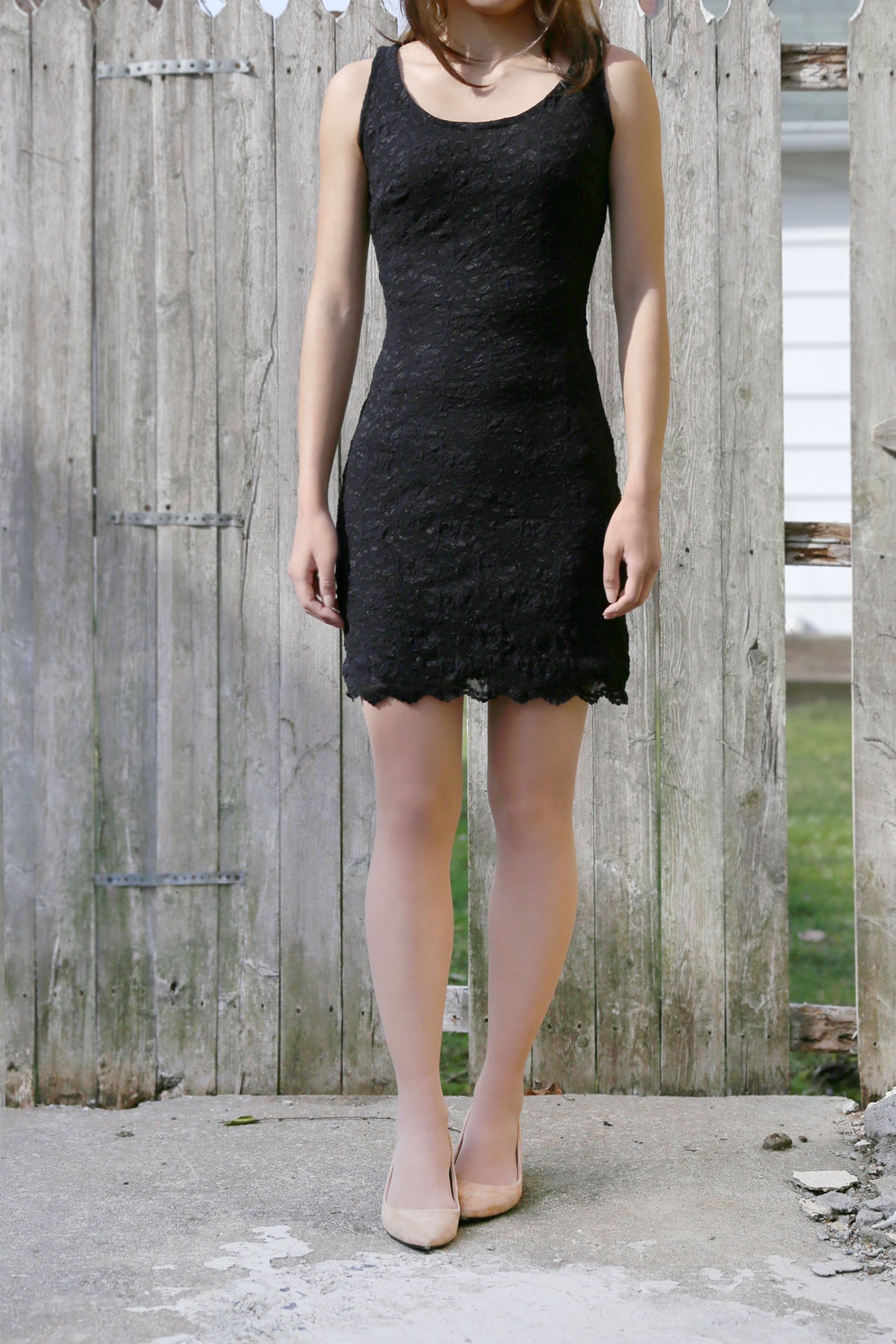 Perfect Fit Black Cocktail Dress - Tae With Jane NY