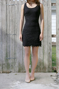 Perfect Fit Black Cocktail Dress - Tae With Jane NY