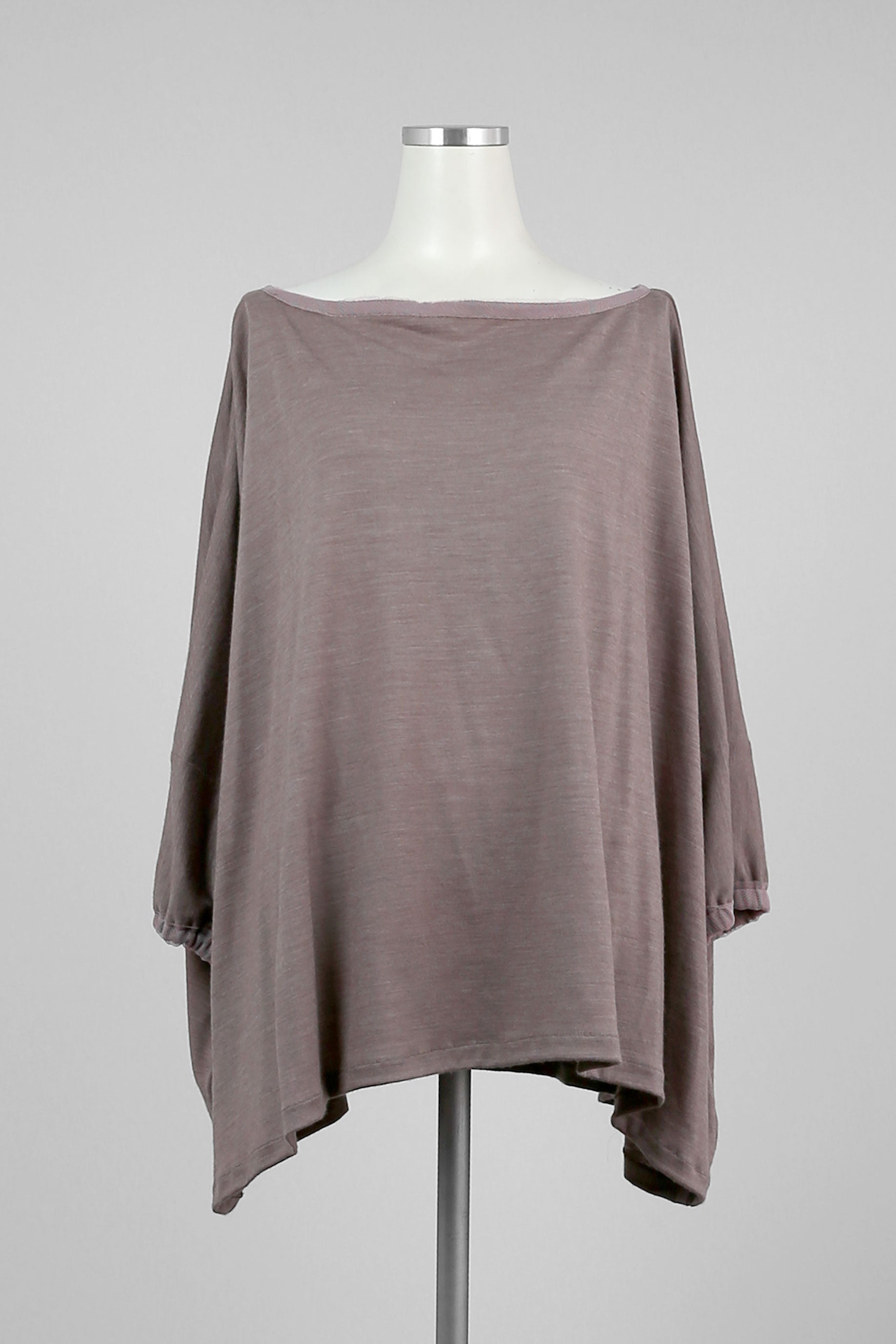 Medium Brown Oversized Top - Tae With Jane NY