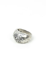 Silver Scroll Ornate Cutout Ring