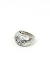 Silver Scroll Ornate Cutout Ring