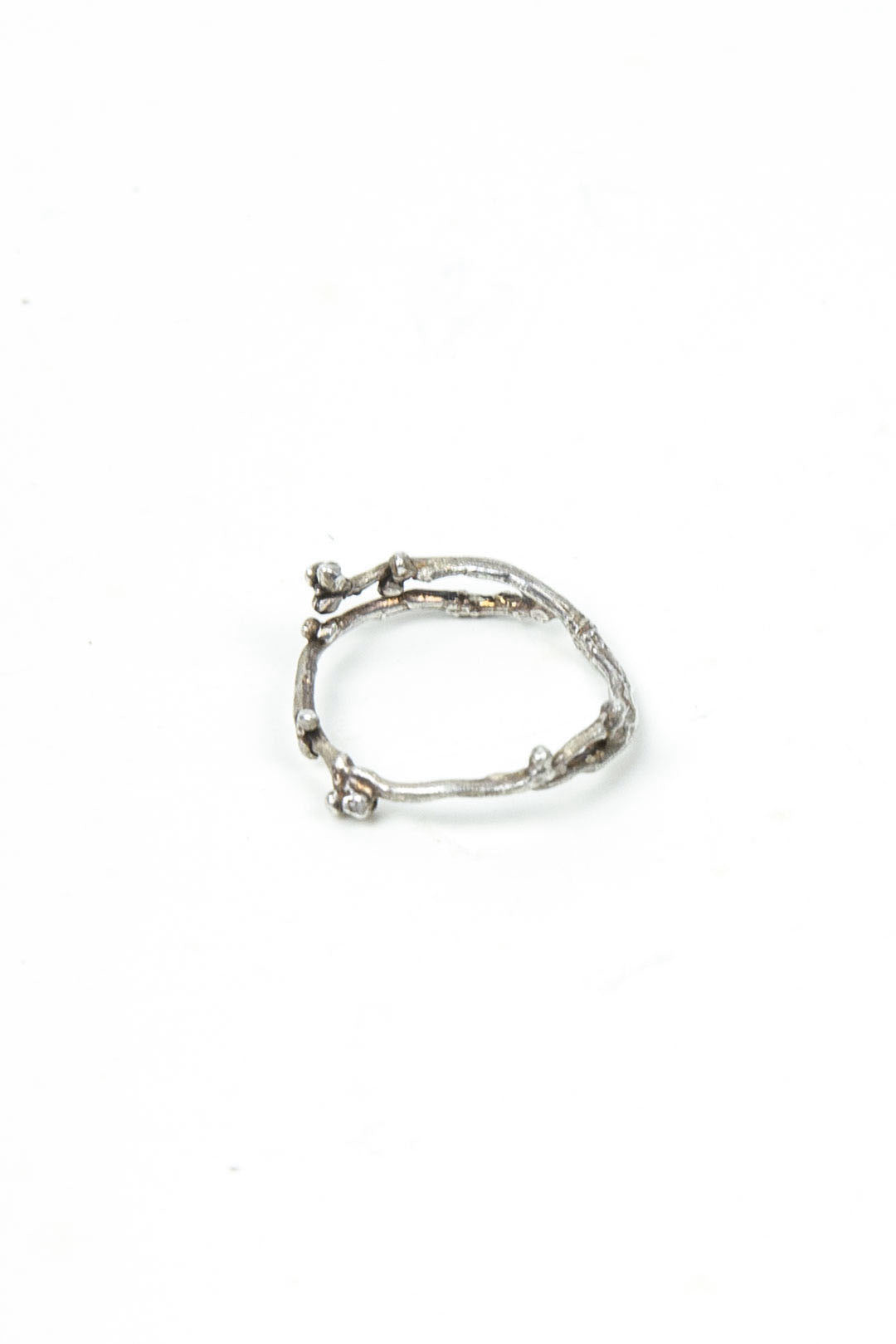 Silver Bud Ring