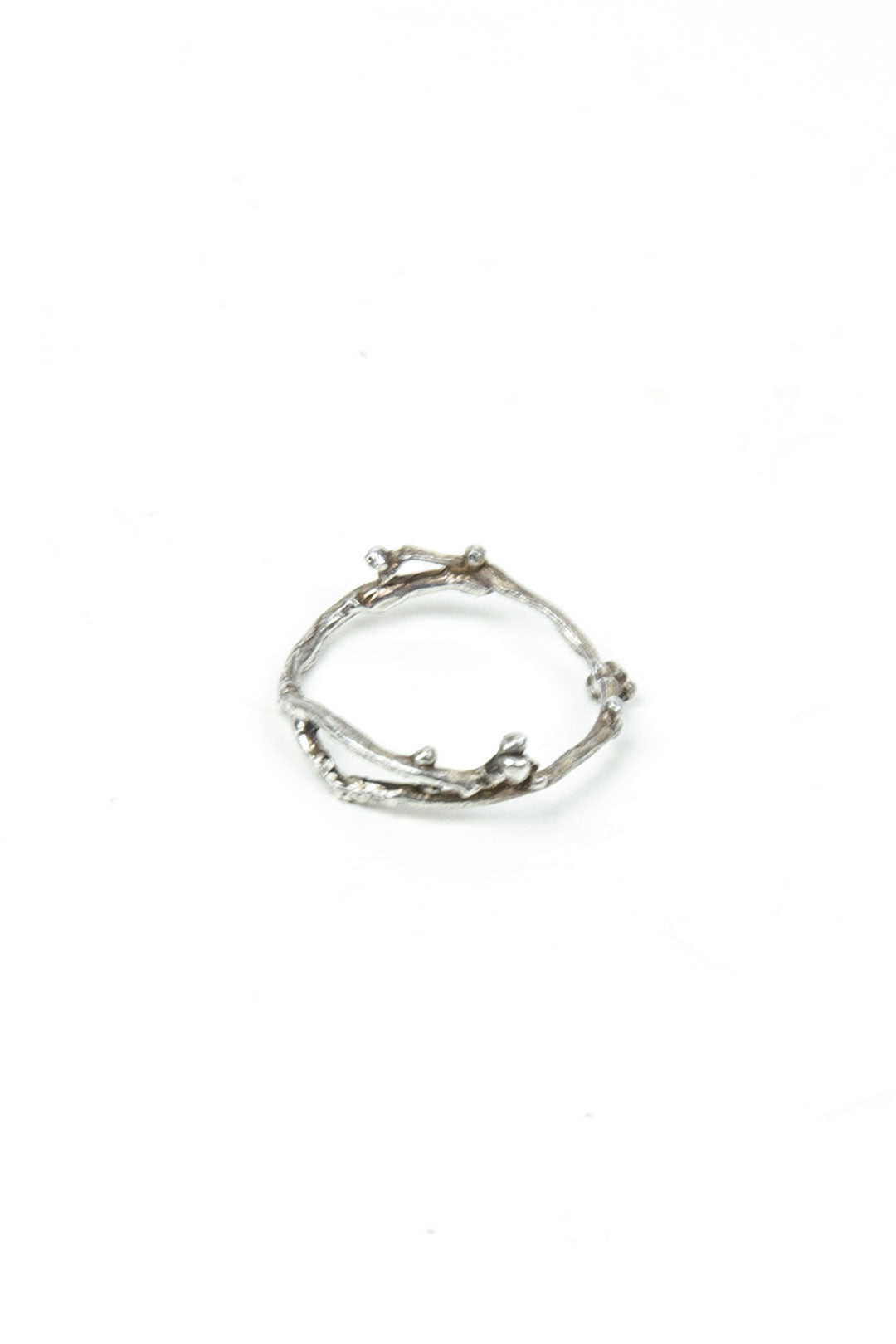 Silver Bud Ring