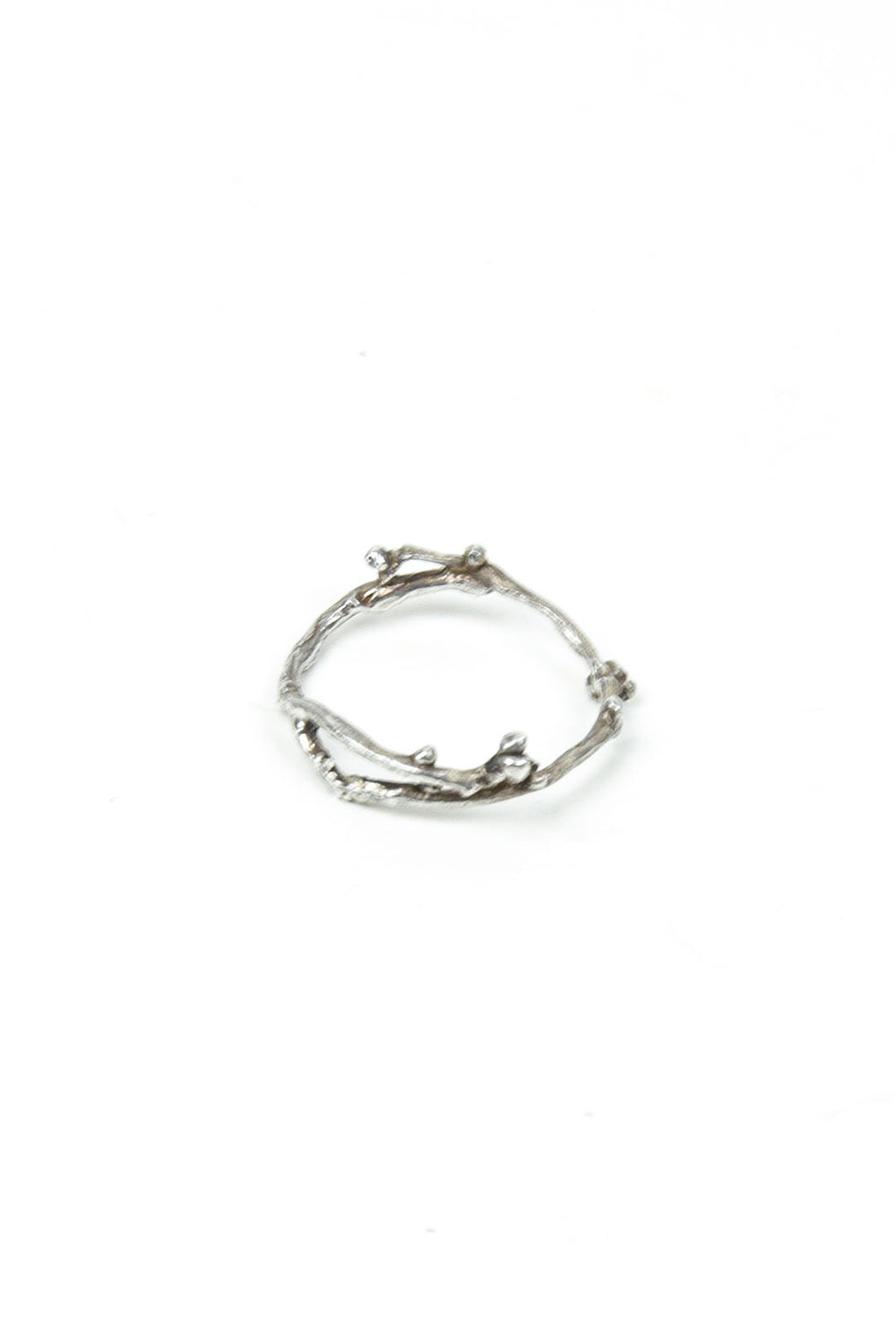 Silver Bud Ring