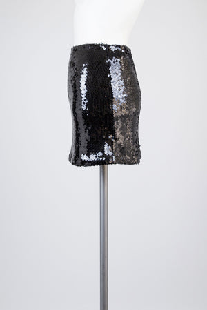 Sequin Mini Skirt
