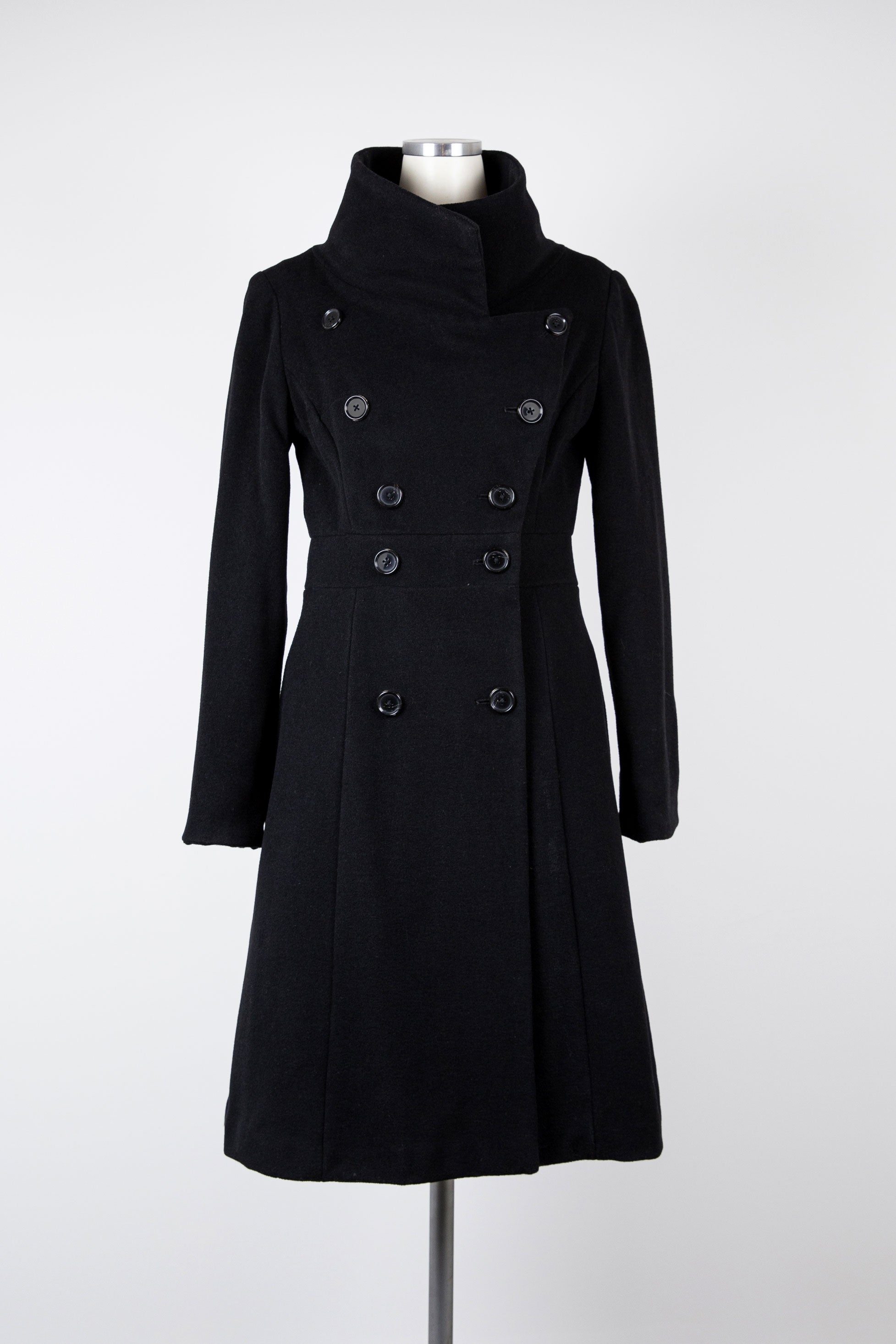Double-breasted Wool Coat