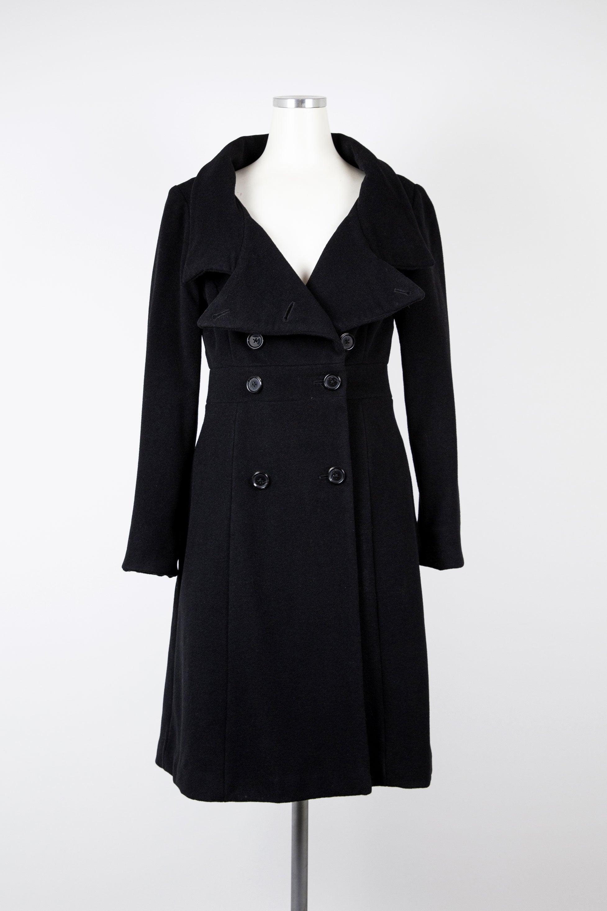 Double-breasted Wool Coat
