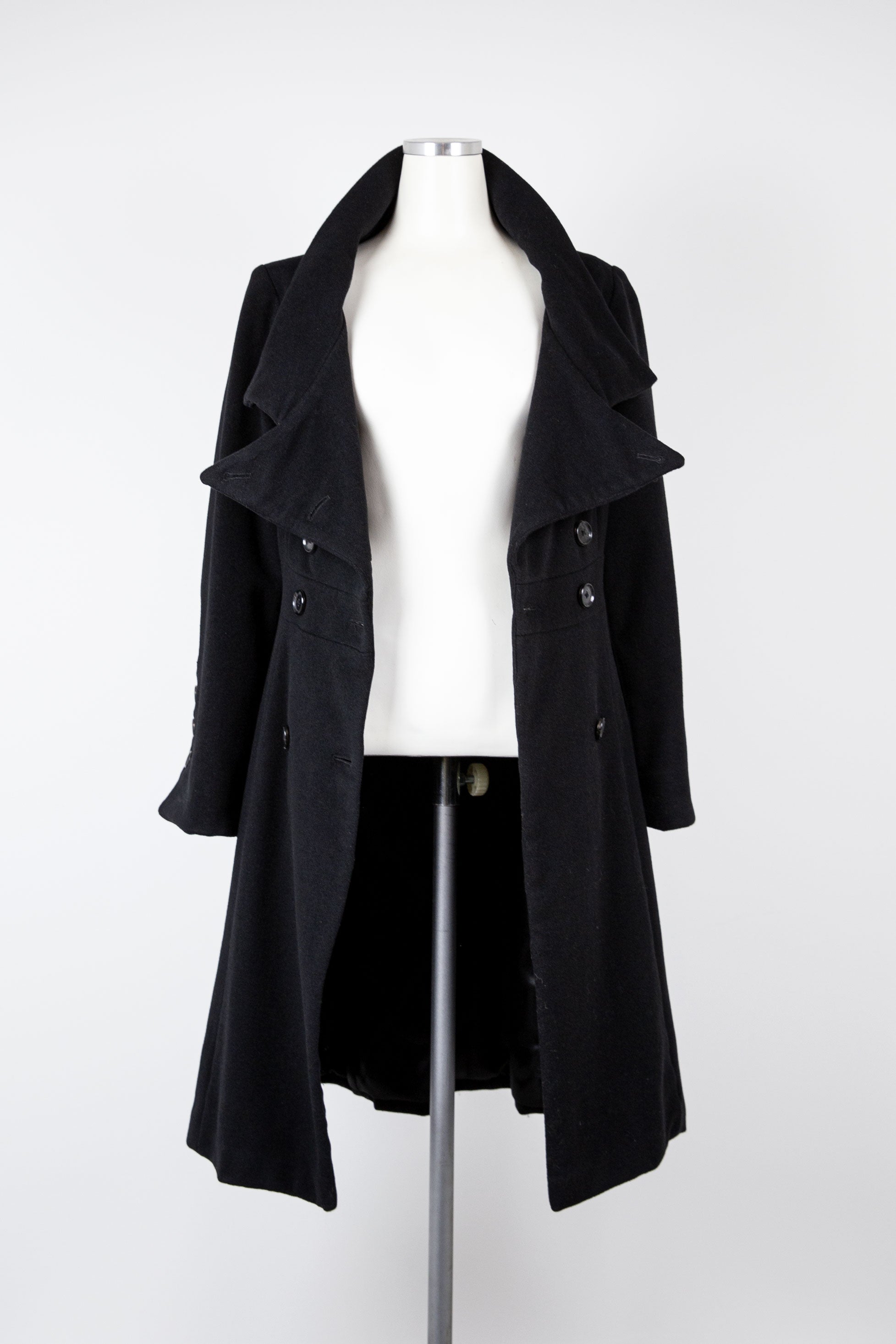 Double-breasted Wool Coat